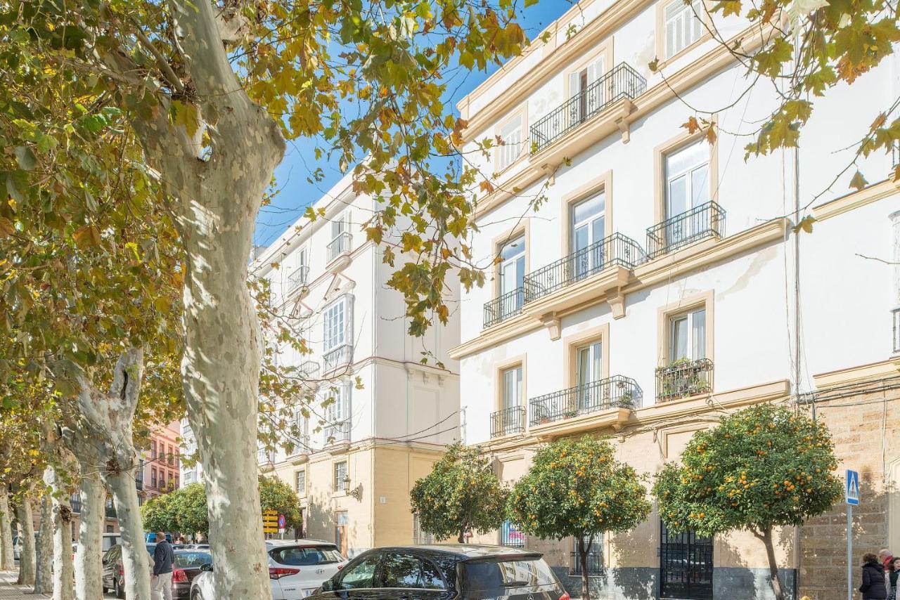 Apartamento Ático en el centro con terraza Cádiz Exterior foto