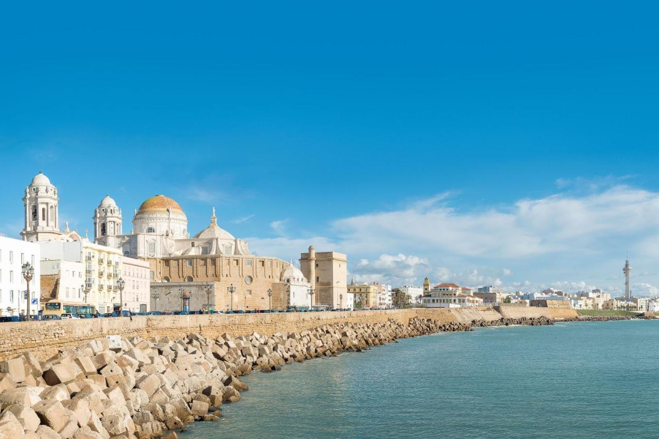 Apartamento Ático en el centro con terraza Cádiz Exterior foto